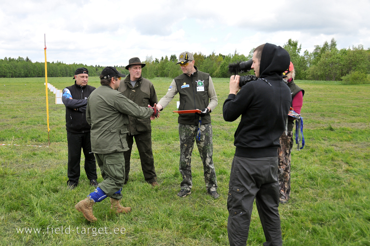 First team Sergejs and Heli